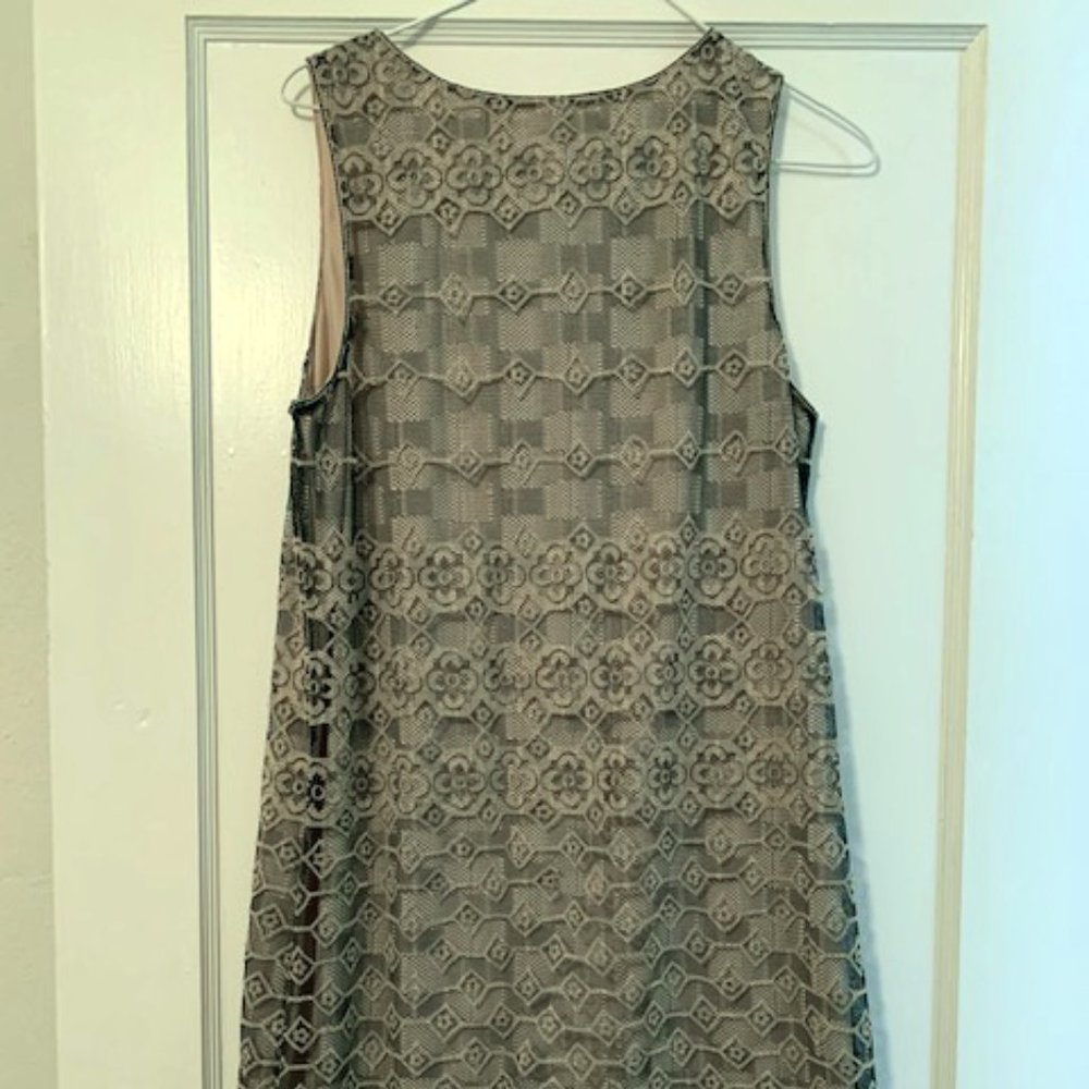 SOLD Max Studio Lace Shift Dress